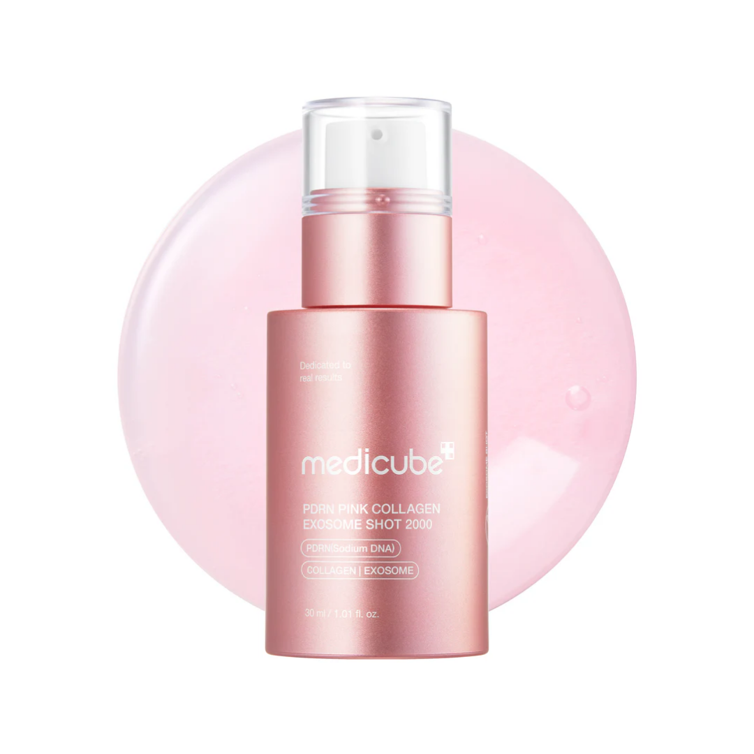 Soro Shot PDRN Collágeno Rosa – Glow e Elasticidade